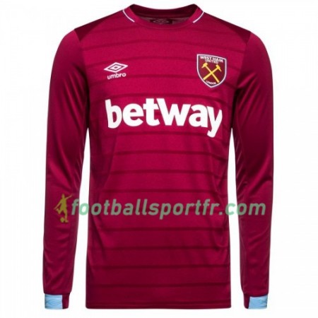 Tenue West Ham United Domicile 2018-2019 Maillot de Foot ML